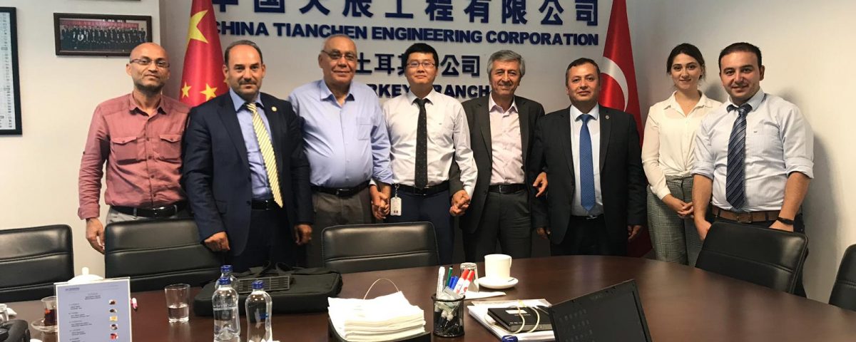 Çinli TCC Firması İle Yatırım İçin İşbirliği Görüşmelerimiz - Ankara 19.09.2018