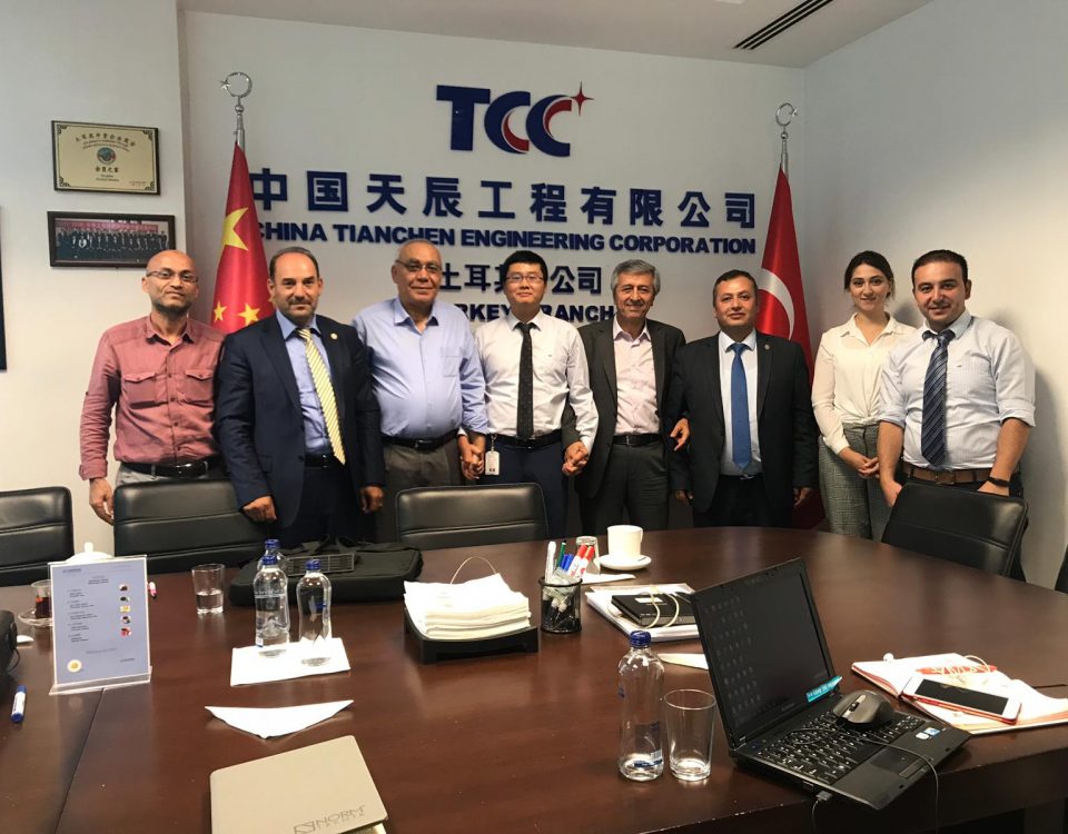 Çinli TCC Firması İle Yatırım İçin İşbirliği Görüşmelerimiz - Ankara 19.09.2018